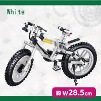 【マウンテンバイク【ホワイト】ブロック図鑑NEXT Technical Bike2