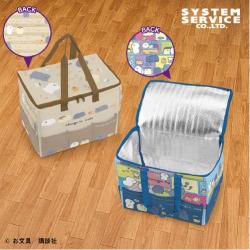 お文具といっしょ 5ポケット付き保冷バッグ