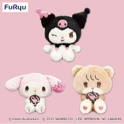 mikko×Sanrio characters ドーナツデザインBIGぬいぐるみ2