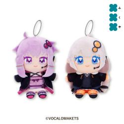 結月ゆかり&紲星あかり ぬいぷりけおすわり