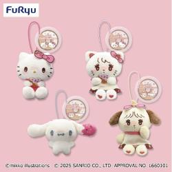 mikko×Sanrio characters ドーナツデザインマスコット1