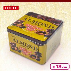 AM4分の1斗缶Z ロッテアーモンドチョコレート