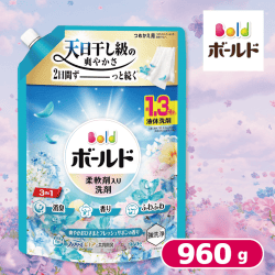 ボールドジェル 爽やかおひさまとフレッシュサボンの香り つめかえ用超ジャンボサイズ