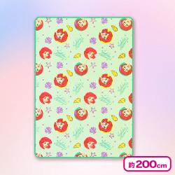 【アリエル】ディズニープリンセス フランネルボアブランケット