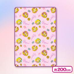 【ラプンツェル】ディズニープリンセス フランネルボアブランケット