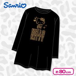 【ブラック】ハローキティロングTシャツ