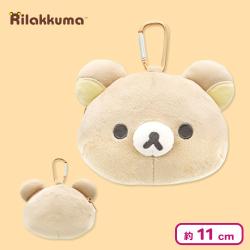 【リラックマ】リラックマ カラビナ付きぬいぐるみファスナーマスコット