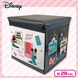 【ミッキー&ミニー】ディズニー収納スツール